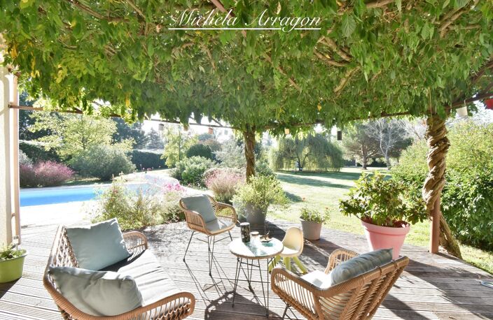 LE LÉDAT (47) – AUX PORTES DE VILLENEUVE-SUR-LOT – VILLA DE 180 M² AVEC PISCINE SUR 5 845 M² DE TERRAIN — photo 5