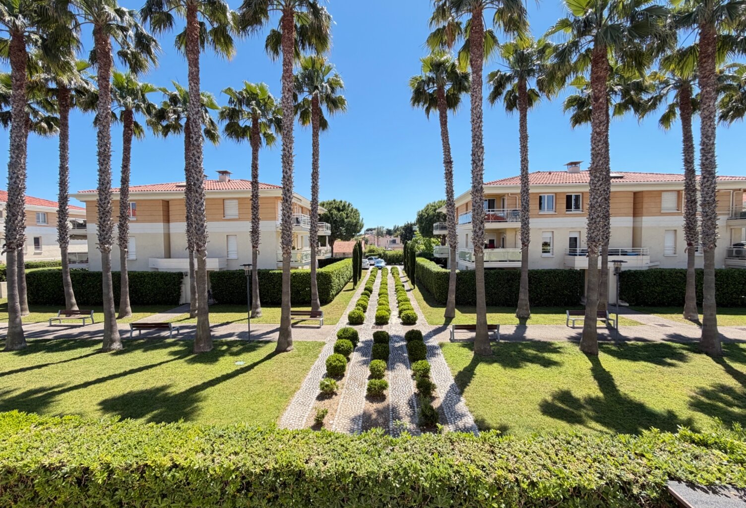 Antibes Val Claret– Superbe 2 Pièces Plein Sud avec Terrasse dans Résidence avec Piscine — photo 1