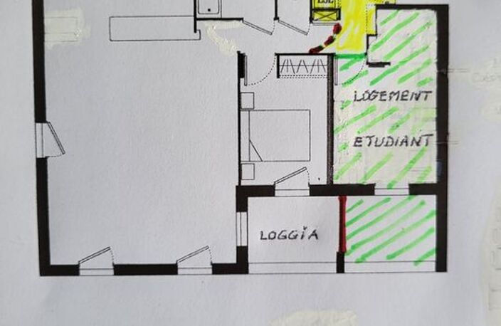 Appartement de 60m2 à louer sur Bordeaux — photo 2
