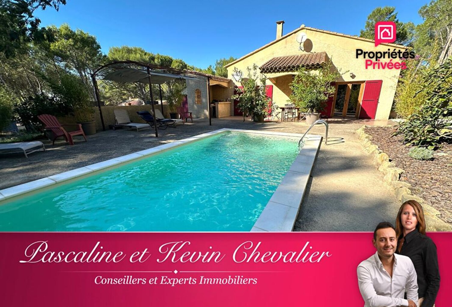 Lançon-de-Provence - Maison de 150 m² sur 6 500 m² de terrain avec piscine au coeur de la colline — photo 1