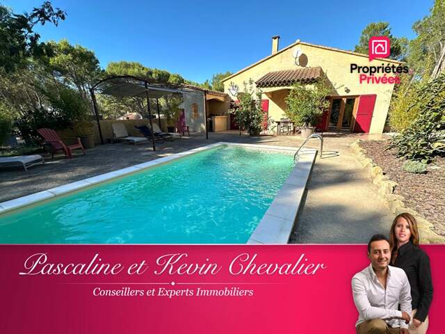 Lançon-de-Provence - Maison de 150 m² sur 6 500 m² de terrain avec piscine au coeur de la colline — photo du bien