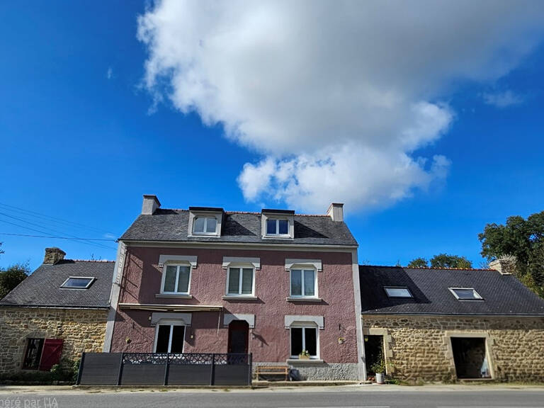 LANVÉNÉGEN - MAISON ET/OU COMMERCE DE CHARME DE 298M² - LUMINEUSE ET EN PARFAIT ÉTAT - SUR TERRAIN DE  PLAT DE 3.500 M2 - PRIX : 317.700 — photo 1