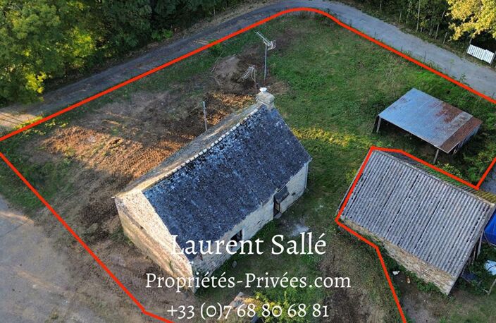 LARRÉ (56230): Terrain  de 780 m²  avec bâtisse en pierres à rénover — photo 2