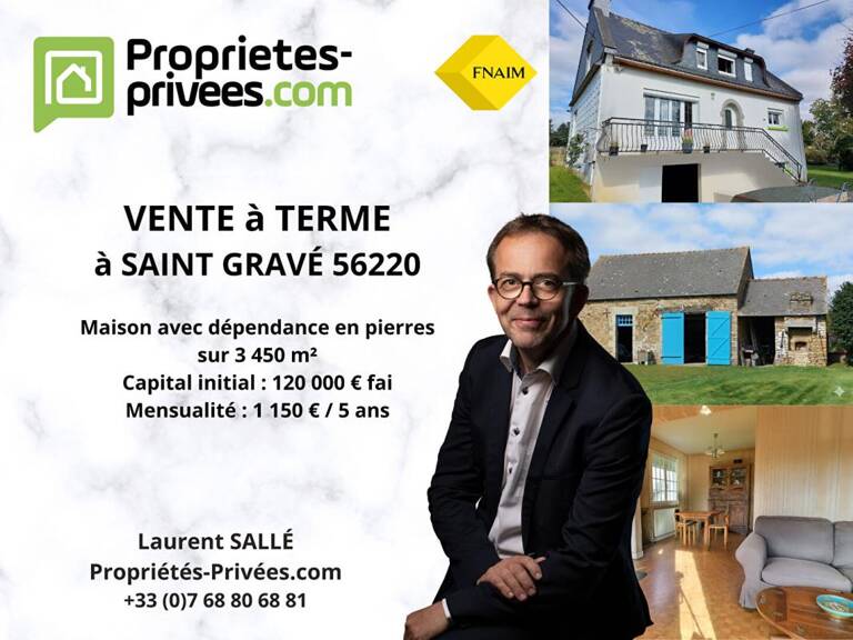 VIAGER - Maison avec dépendance en pierres — photo 1