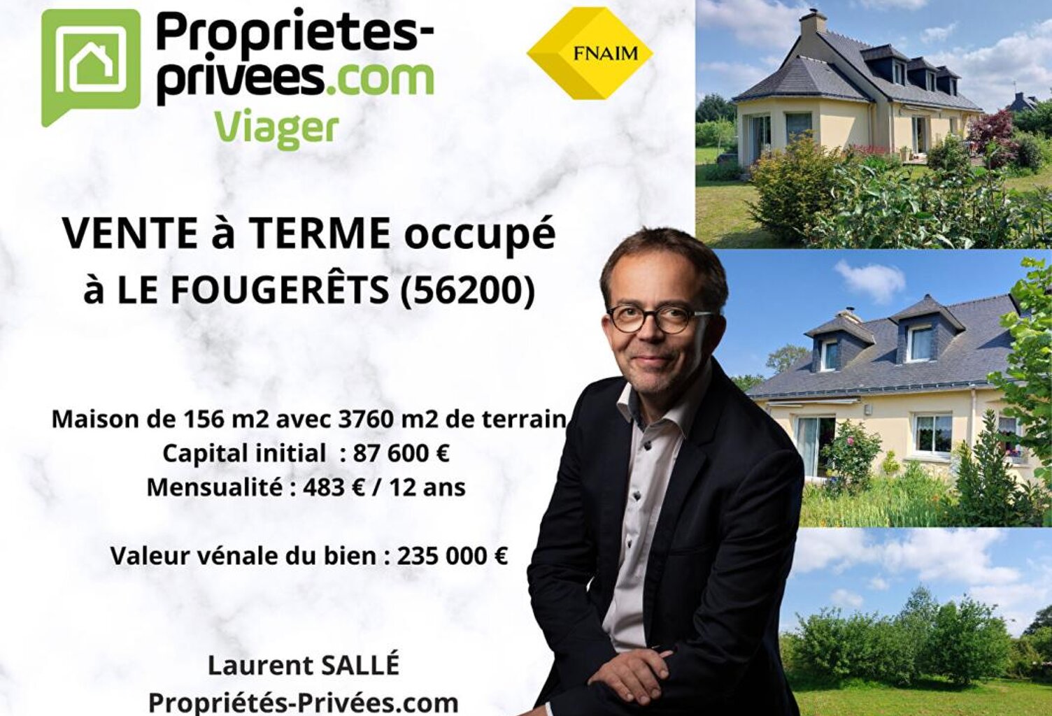 VIAGER: Maison 7 pièce(s) 156 m2 — photo 1