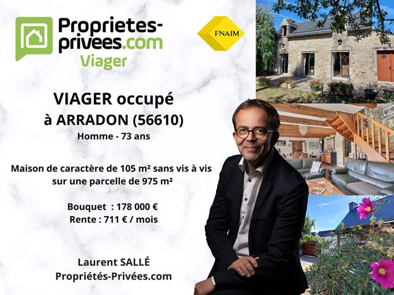 VIAGER occupé - Maison de caractère des années 30, au calme et proche des commerces — photo 1