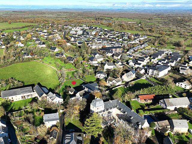 Rare terrain viabilisé de 855 m² vue nature, impasse calme, proche Rodez — photo du bien