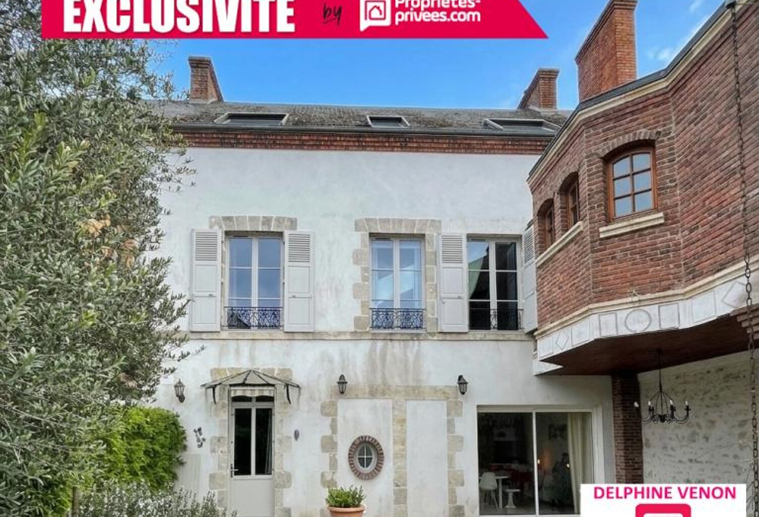 Maison bourgeoise de 225 m² classe énergie C avec double garage et jardin en centre ville de Châteauneuf sur Loire — photo 1