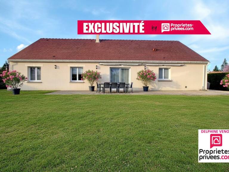 Exclusivité - Maison de plain pied classe énergie C avec 4 chambres , combles aménageables et garage sur un terrain de 1000 m² à Châteauneuf Sur Loire — photo 1
