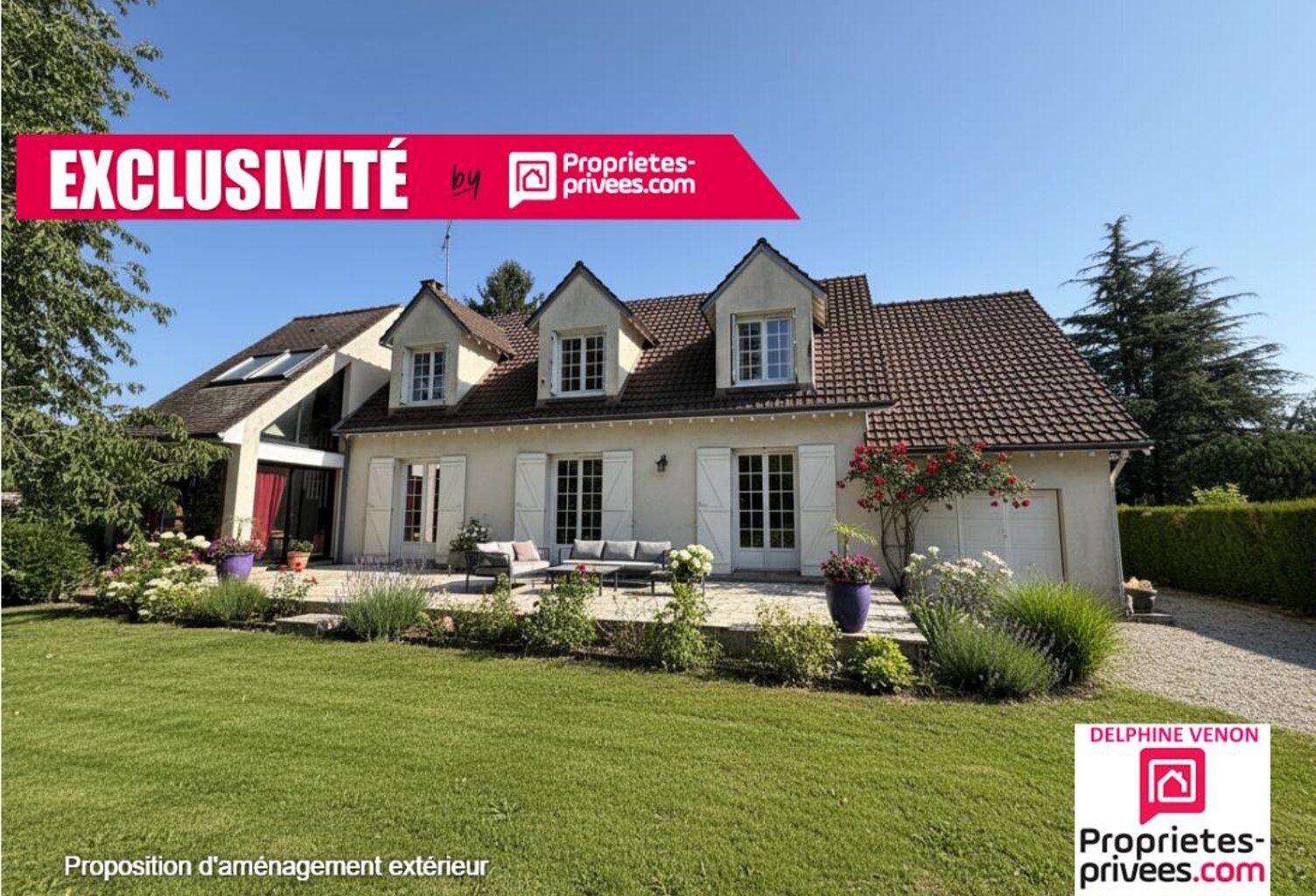Exclusivité - Maison 5 chambres + bureau sur un terrain de 2438 m² à Saint Martin D Abbat — photo 1