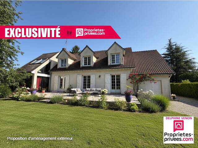 Exclusivité - Maison 5 chambres + bureau sur un terrain de 2438 m² à Saint Martin D Abbat — photo du bien