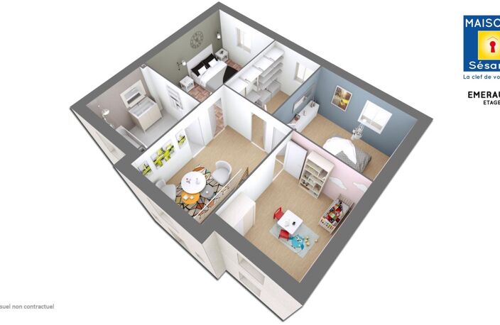 Projet de construction d'une maison 117 m² avec terrain à DAMMARIE-LES-LYS (77) — photo 3