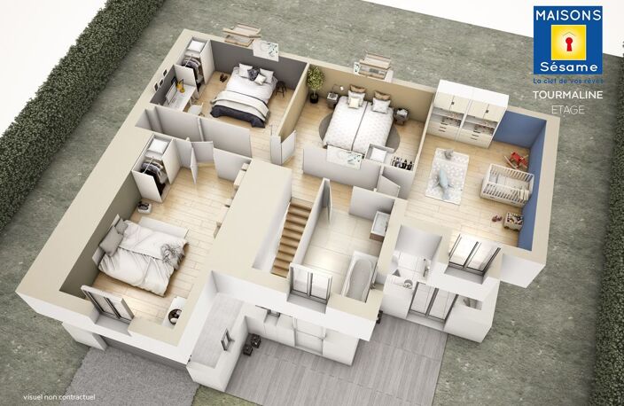 Projet de construction d'une maison 124 m² avec terrain à BOURRON-MARLOTTE (77) — photo 3