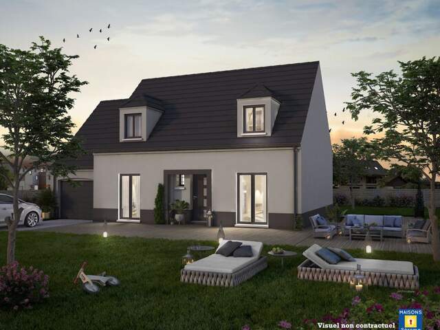 Projet de construction d'une maison 125 m² avec terrain à CHAILLY-EN-BIERE (77) — photo du bien