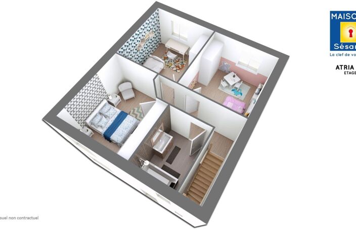 Projet de construction d'une maison 87 m² avec terrain à BOMBON (77) — photo 3