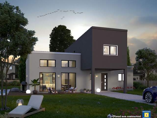 Projet de construction d'une maison 110 m² avec terrain à LA CHAPELLE-GAUTHIER (77) — photo du bien