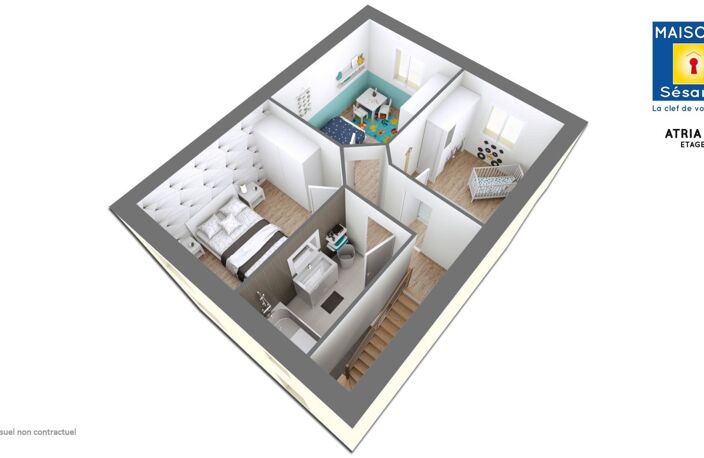 Projet de construction d'une maison 73 m² avec terrain à CERNY (91) — photo 3