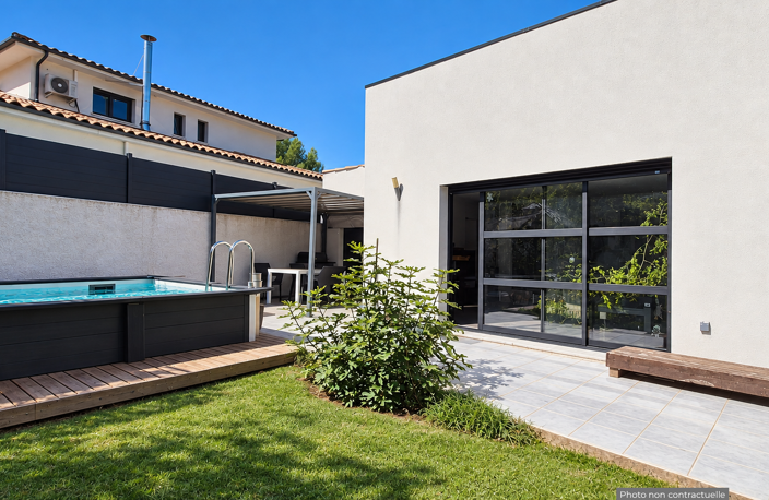 GRABELS VILLA RECENTE T4 DE 108M2 TERRAIN 240M2 AU CALME SAN — photo 2