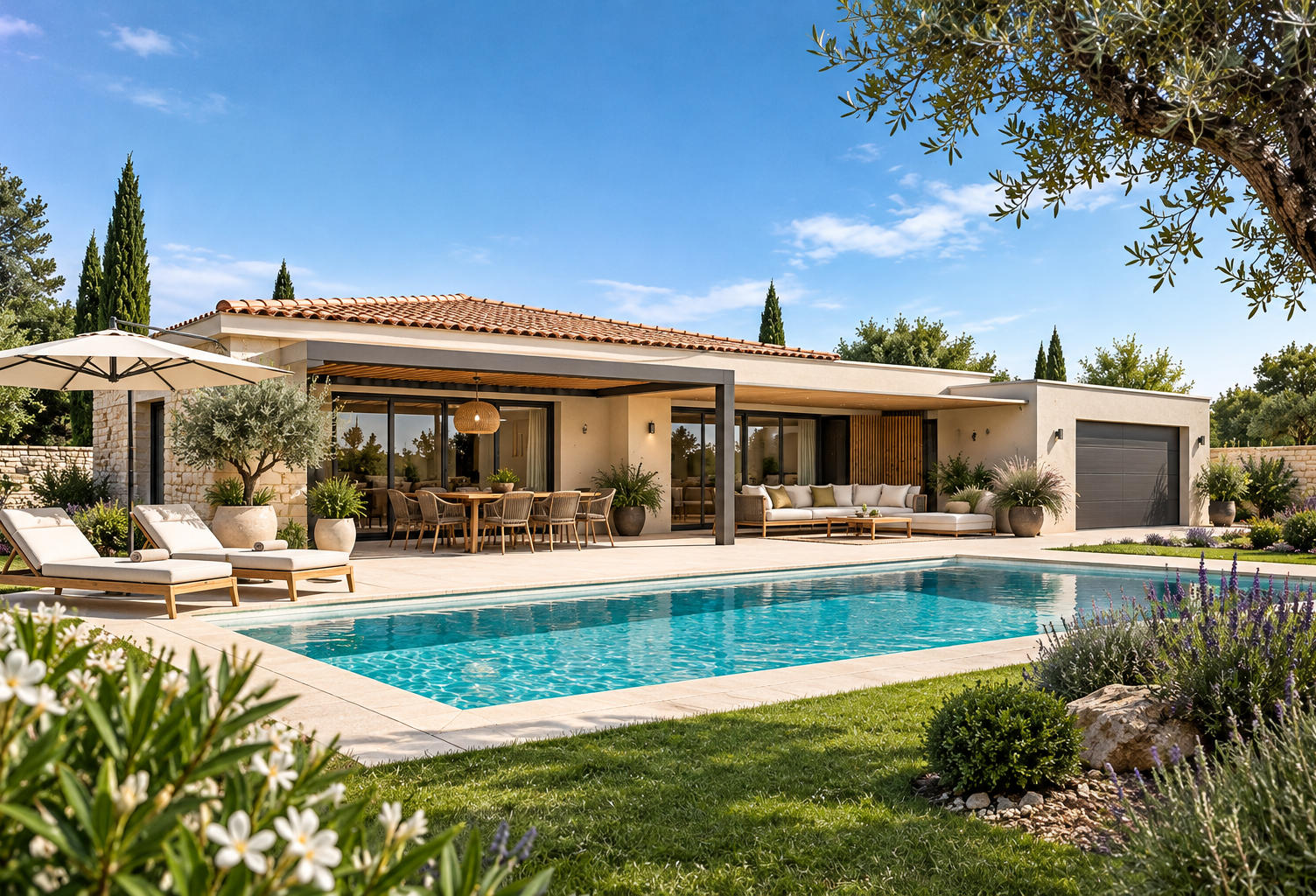 Terrain constructible de 345 m2 dans quartier calme proche d — photo 1