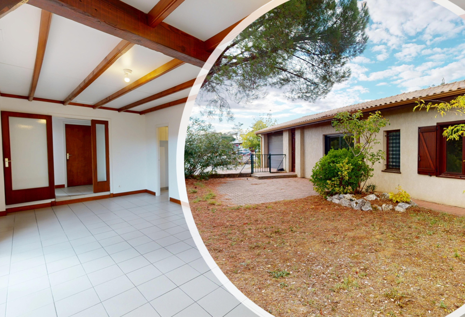 AU CALME - MAISON DE PLAIN-PIED 98m2 - 3 CHAMBRES - GARAGE 3 — photo 1