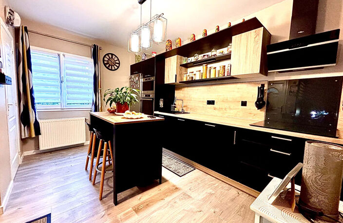 Maison jumelée, duplex rez de jardin, lumineux, 64 m2, Albens — photo 5