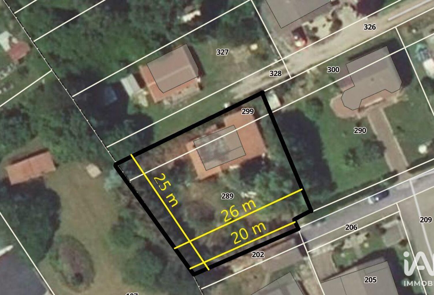 Vente Terrain 710 m&sup2; — photo 1