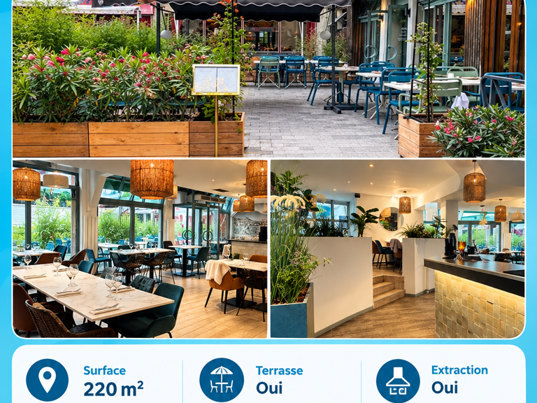 Vente Restaurant 220 m&sup2; — photo 1
