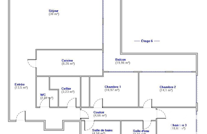 Vente Appartement 4 pièces — photo 2