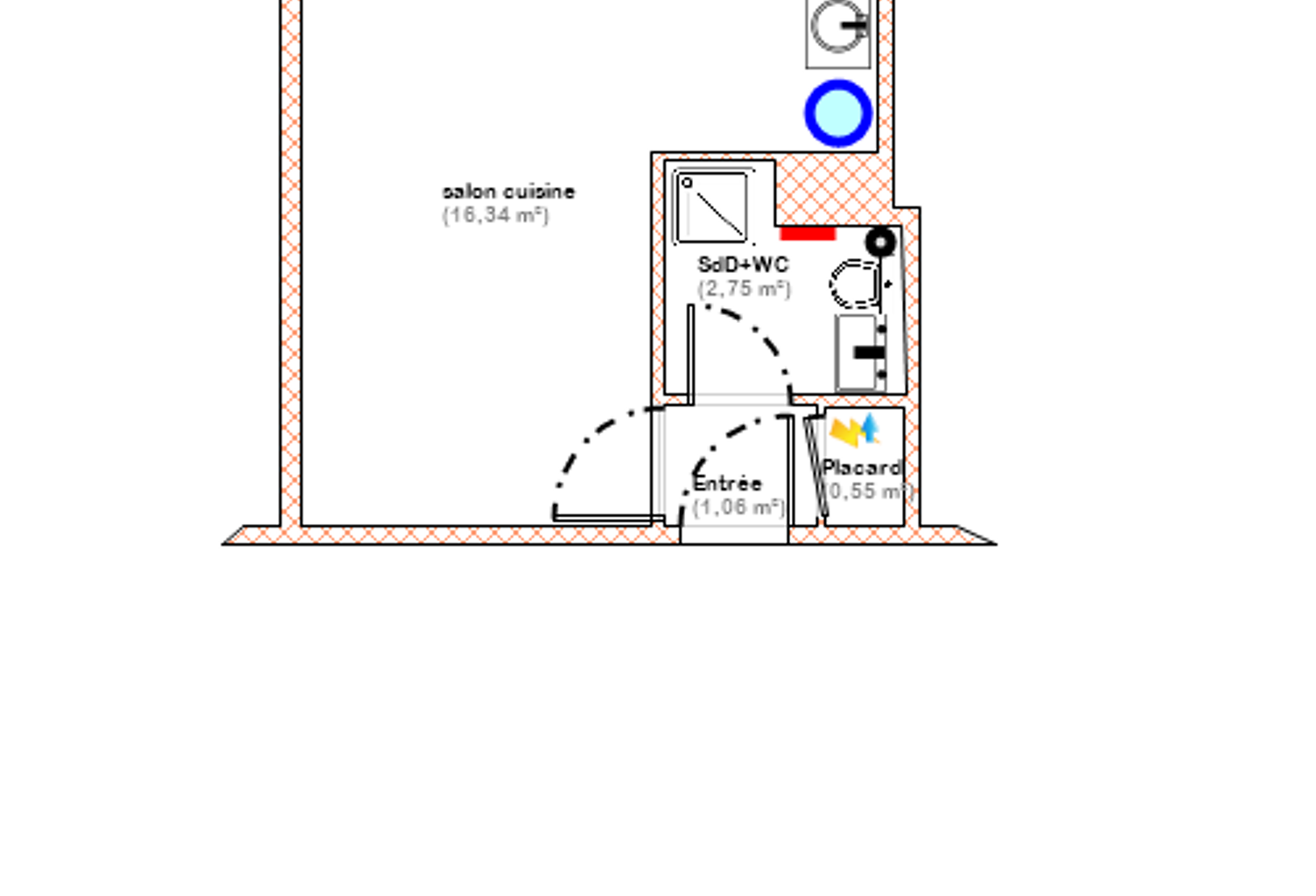 Vente Appartement 1 pièce — photo 1