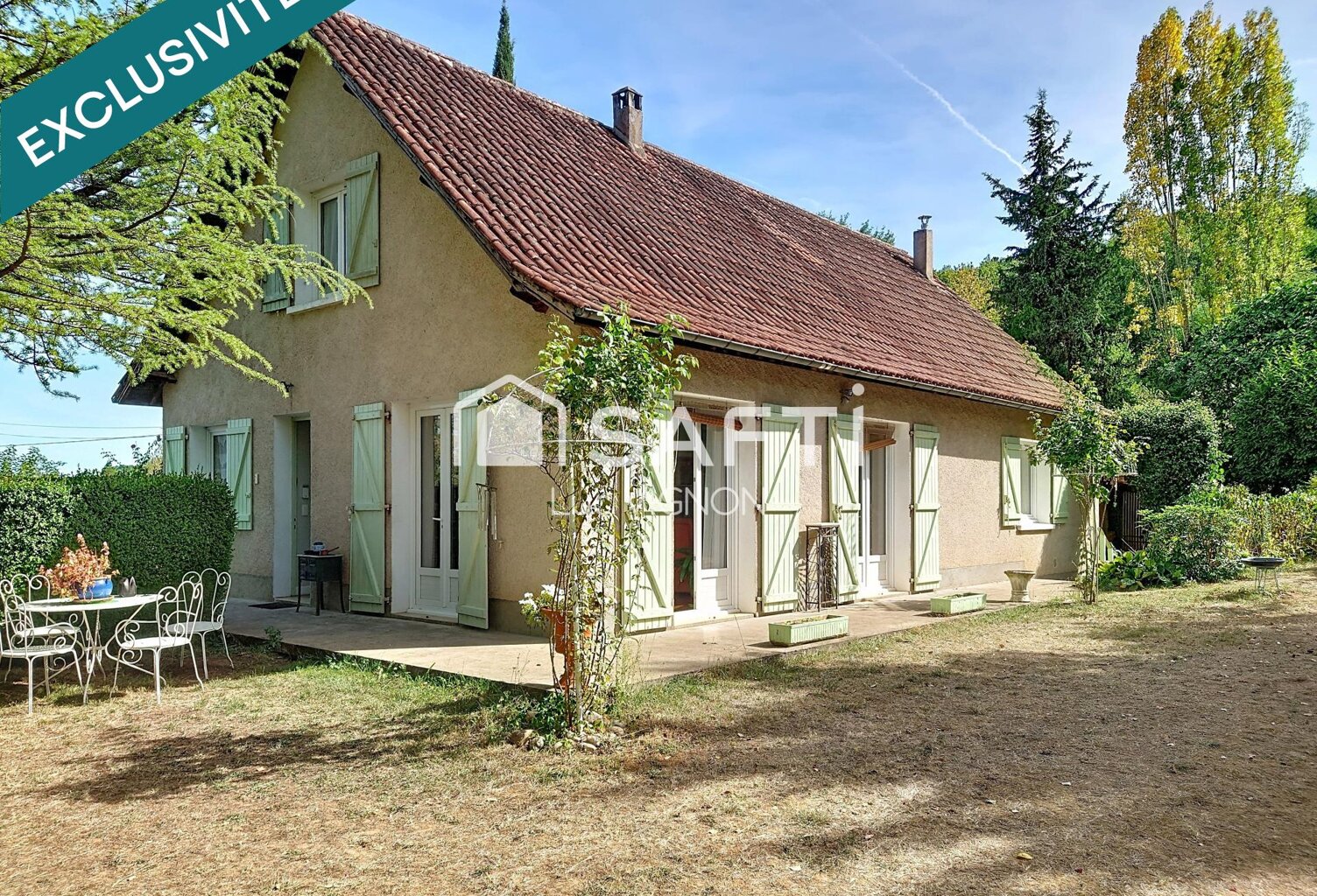 CHARMANTE MAISON FAMILIALE AVEC GRAND JARDIN ARBORE — photo 1