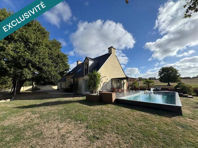 Maison 173 m² avec piscine,1 377 m² sans vis-à-vis — photo du bien