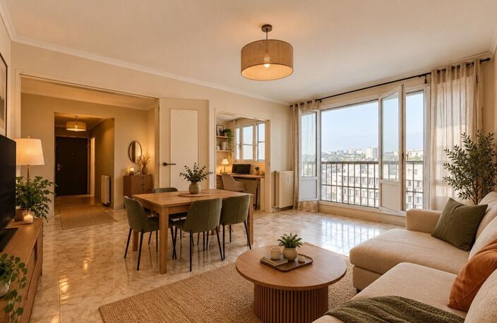 Appartement 4 pièces de 78 m² avec vue dégagée — photo 2
