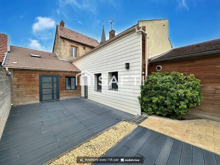 Maison ancienne rénovée de 138 m² de Type 5 - 3 chambres - Jardin - Garage - Cave - Hermonville — photo 1