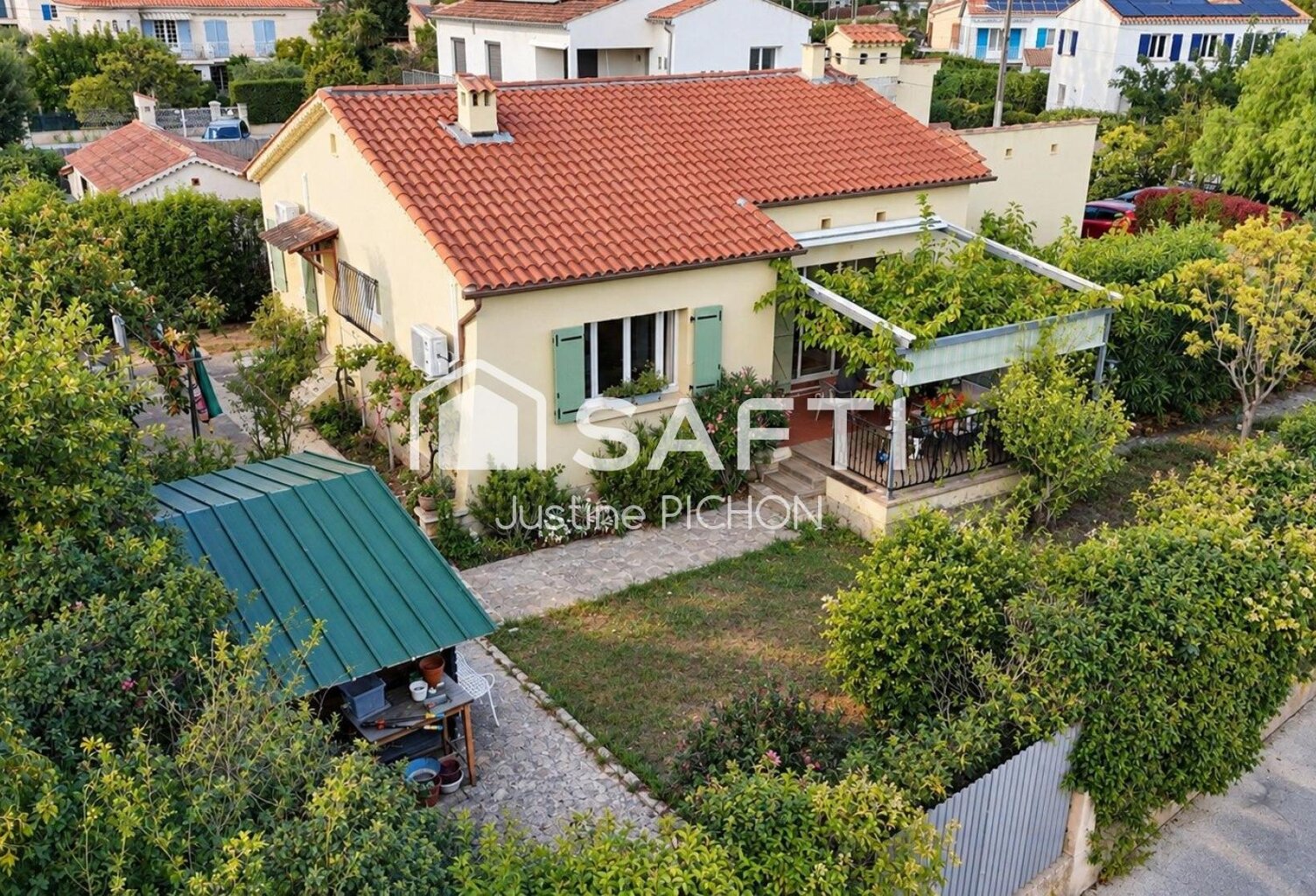 LE PRADET  MAISON DE PLAIN-PIED RÉNOVÉE DE 100 m² - GRAND TERRAIN  FORT POTENTIEL D'AGRANDISSEMENT — photo 1
