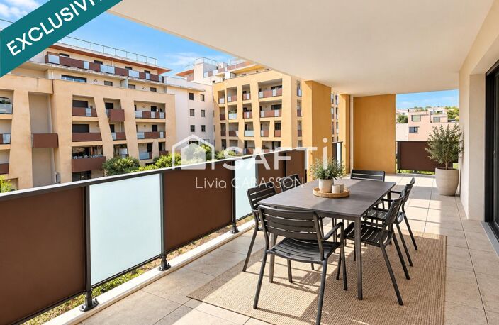 Superbe T3 lumineux avec grande terrasse de 47 m² et garage à Aix-en-Provence - La Duranne — photo 5