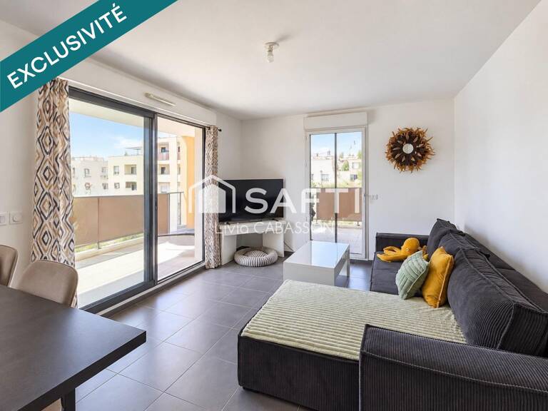 Superbe T3 lumineux avec grande terrasse de 47 m² et garage à Aix-en-Provence - La Duranne — photo 1
