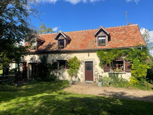 Entre Mamers et Mortagne au Perche, en village, maison de pa — photo du bien