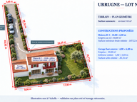URRUGNE   TERRAIN À BÂTIR À PROXIMITÉ IMMÉDIATE DU BOURG — photo 3