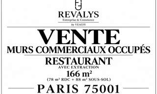 Commerce  168 m² à vendre à Paris 1 (75001)