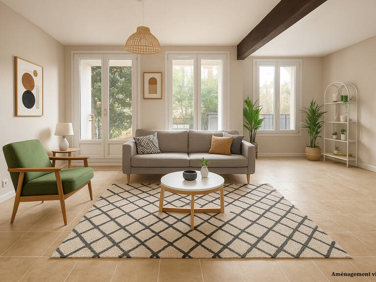 À vendre : Appartement avec Jardin Cave et Parking 3 pièces à Aix-en-Provence - Les Milles — photo 1