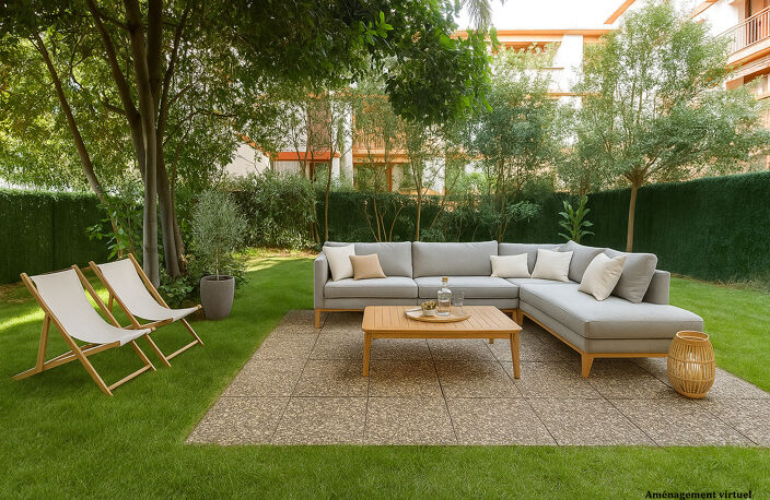 À vendre : Appartement avec Jardin Cave et Parking 3 pièces à Aix-en-Provence - Les Milles — photo 2