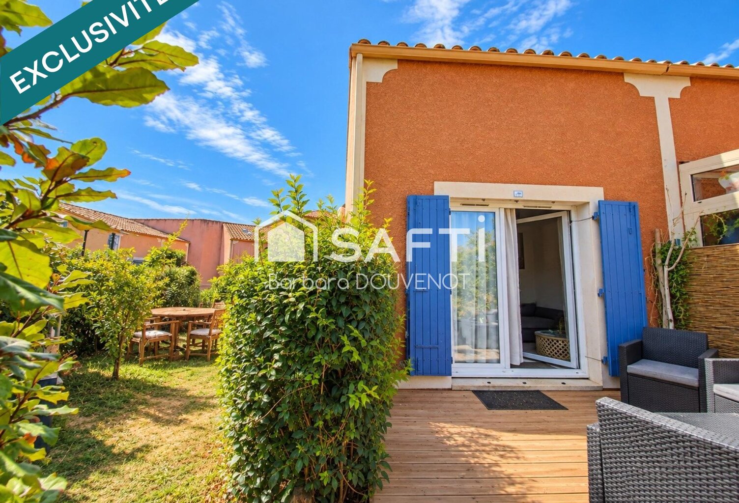 Les Berges du Canal à Béziers : villa Duplex avec grand jardin, piscines et Canal du Midi à proximité. — photo 1