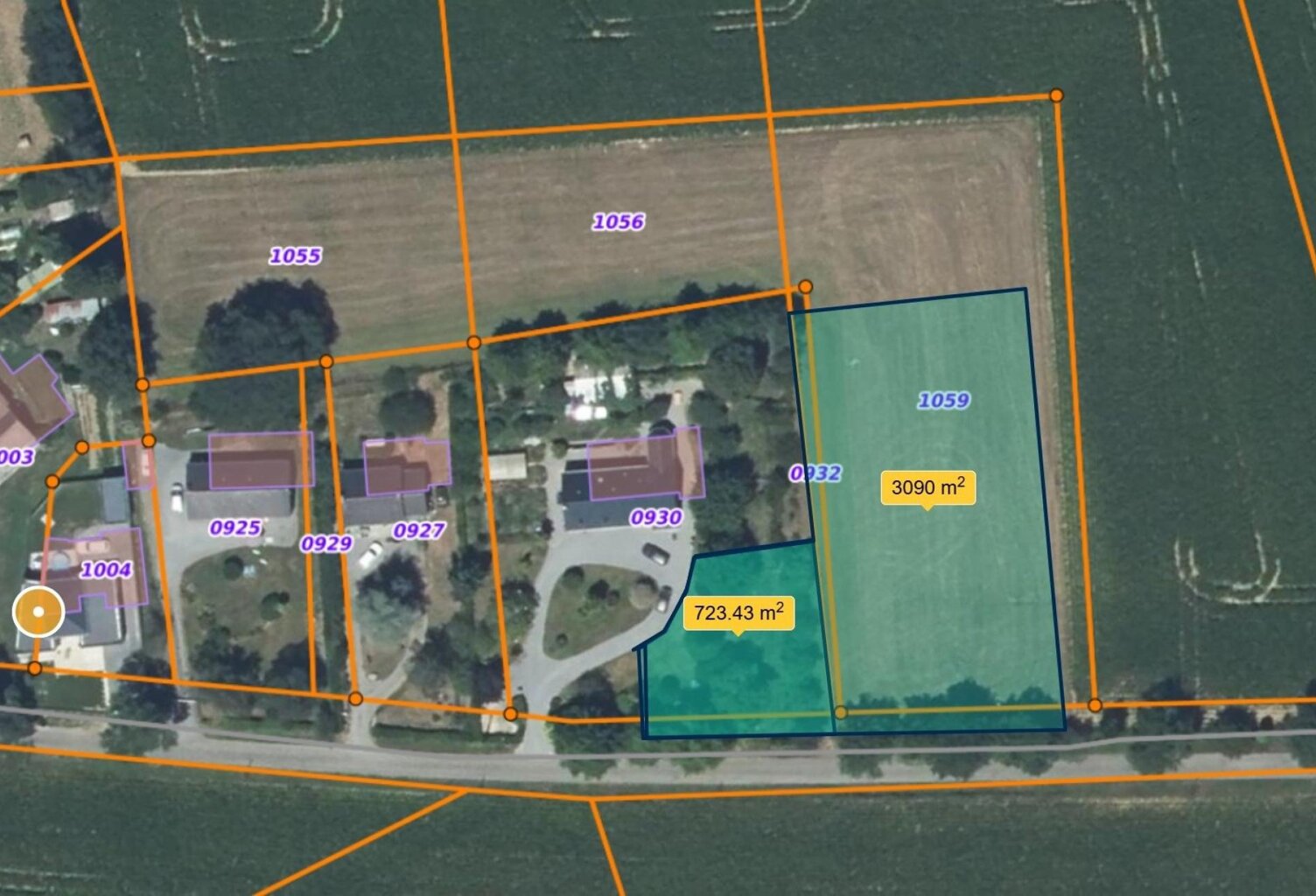 Terrain constructible 3000m² — photo 1