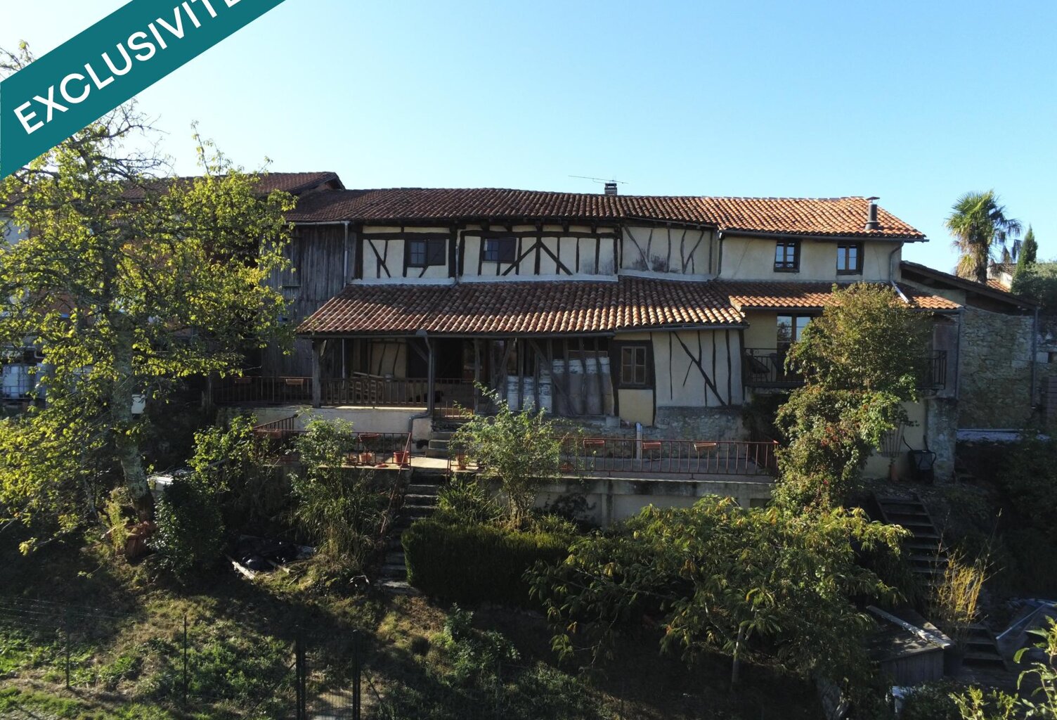 MAISON DE CARACTÈRE AVEC VUE SUR LES VALLONS — photo 1