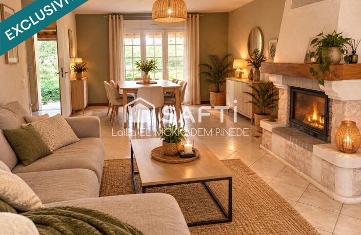 SAINT-MARTIN-DU-FRESNE  Maison de plain-pied avec piscine et beaux extérieurs — photo 4