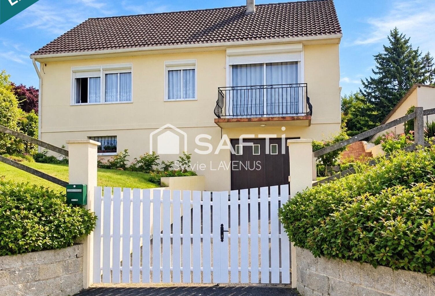 A CHIVRES-VAL 02, JOLIE MAISON DE PLAIN PIED AVEC 3 CHAMBRES SUR SOUS-SOL TOTAL, TERRAIN DE 1000 M2. — photo 1