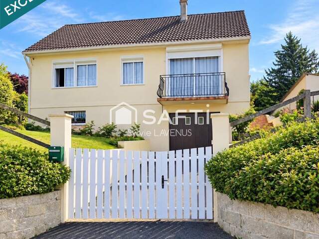 A CHIVRES-VAL 02, JOLIE MAISON DE PLAIN PIED AVEC 3 CHAMBRES SUR SOUS-SOL TOTAL, TERRAIN DE 1000 M2. — photo du bien