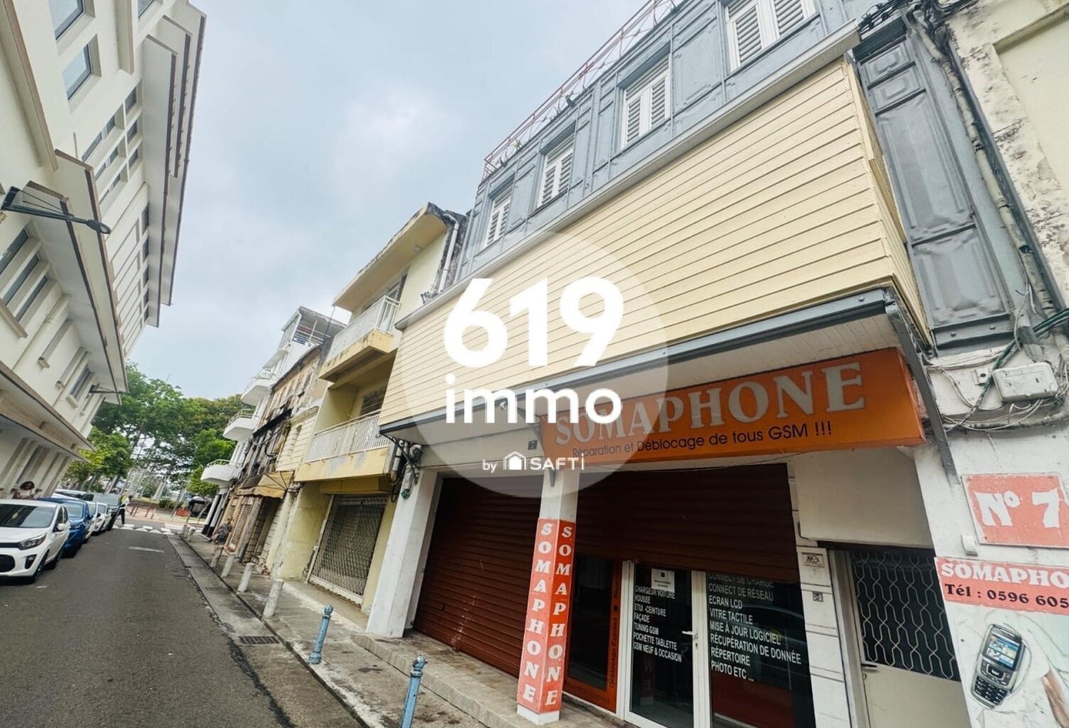immeuble rendement locatif commerces et logement — photo 1