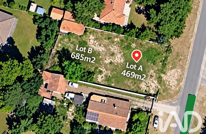 Vente Terrain à bâtir 469 m&sup2; — photo 2