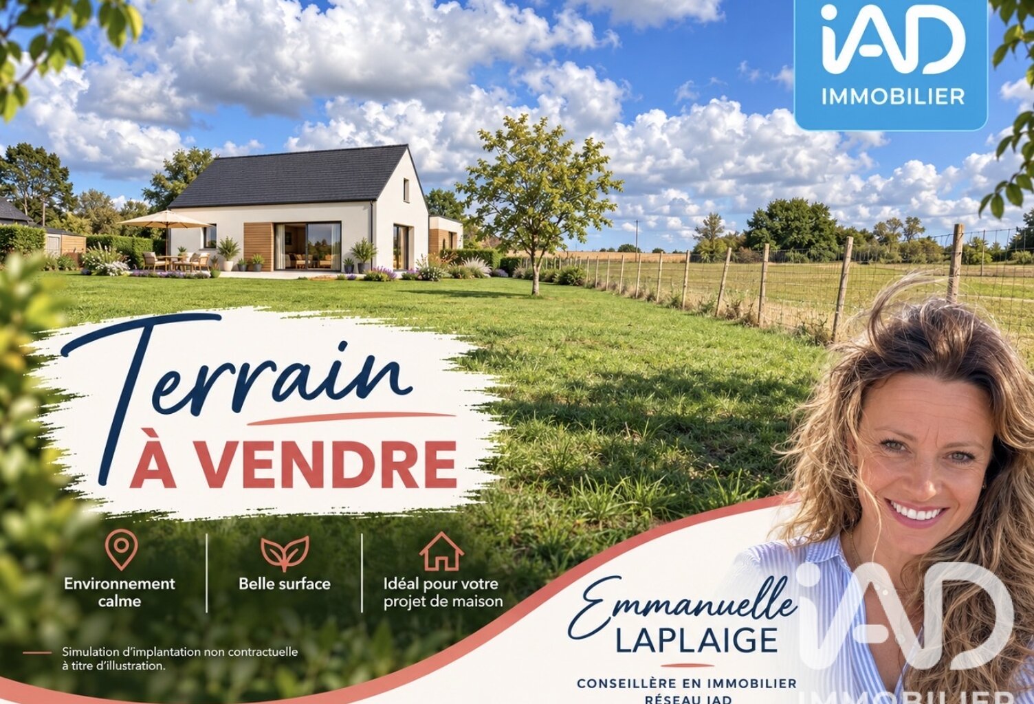 Vente Terrain 1 167 m&sup2; — photo 1